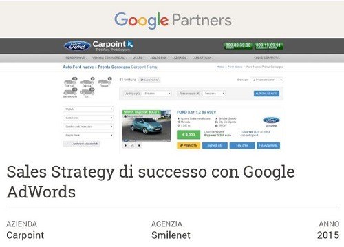 Una Sales Strategy di successo con Google Ads