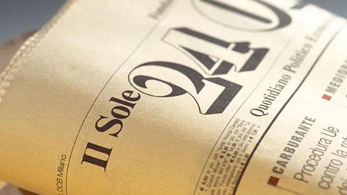 Oggi parla di noi "Il Sole 24 Ore"